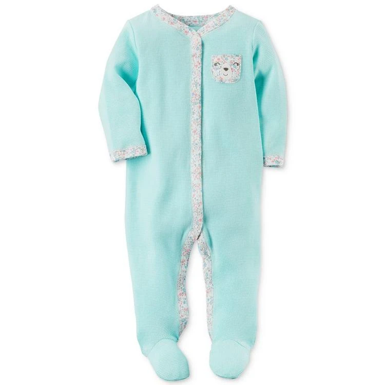 商品Carter's|女婴保暖包脚连体衣,价格¥67,第1张图片