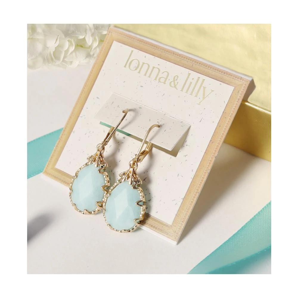 商品Lonna & Lilly|Gold-Tone Imitation Pearl Drop Earrings,价格¥164,第2张图片详细描述