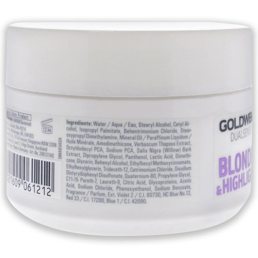 商品GOLDWELL|Dualsenses Blondes Highlights 60 Sec Treatment For Unisex 6.7 oz Treatment,价格¥159,第2张图片详细描述