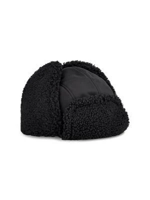 商品UGG|Quilted Nylon & Faux Fur Trapper Hat,价格¥487,第1张图片