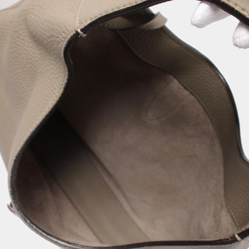 Gucci Grey Calf Leather Jackie Hobo Bag商品第3张图片规格展示