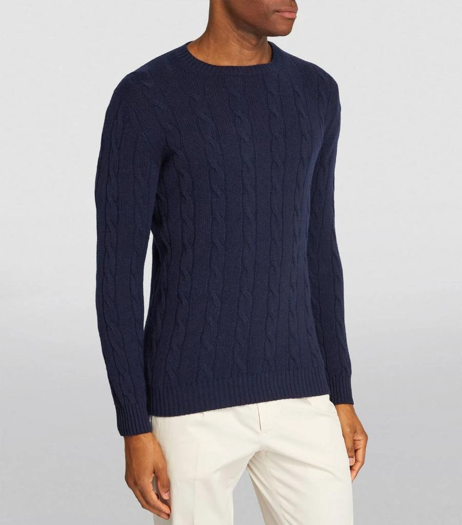 商品Harrods|Cashmere Cable-Knit Sweater,价格¥3512,第3张图片详细描述