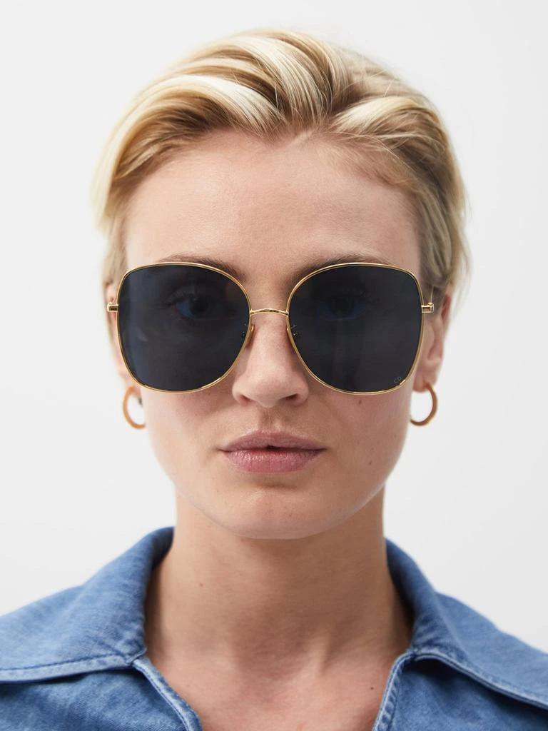 商品Dior|DiorStellaire square metal sunglasses,价格¥3492,第3张图片详细描述