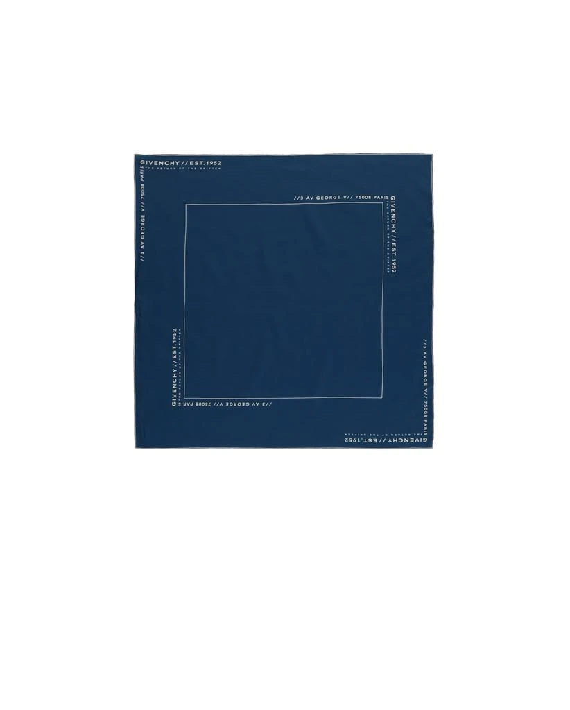 商品Givenchy|Address Logo Silk Scarf,价格¥576,第1张图片