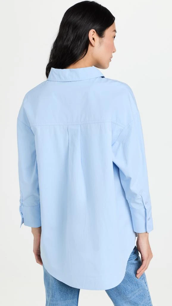商品ANINE BING|ANINE BING MIKA 衬衫 - 蓝色,价格¥1450,第3张图片详细描述