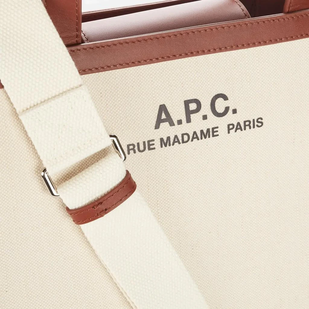 商品A.P.C.|A.P.C. Women's Camille Tote Bag - Beige,价格¥2075,第4张图片详细描述