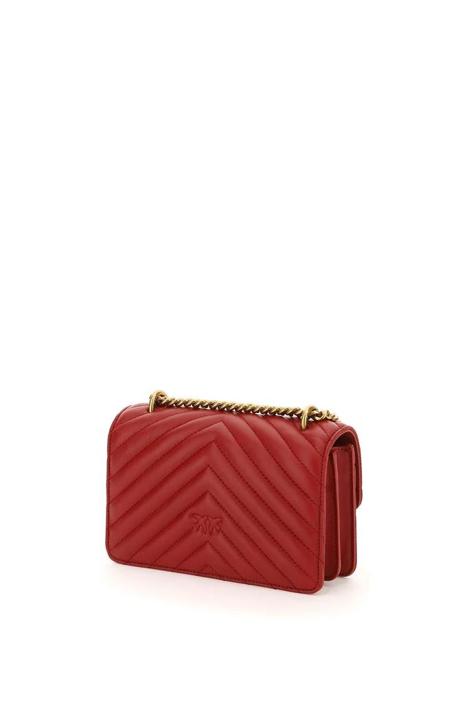 商品PINKO|Pinko love mini icon chevron bag,价格¥1451,第2张图片详细描述