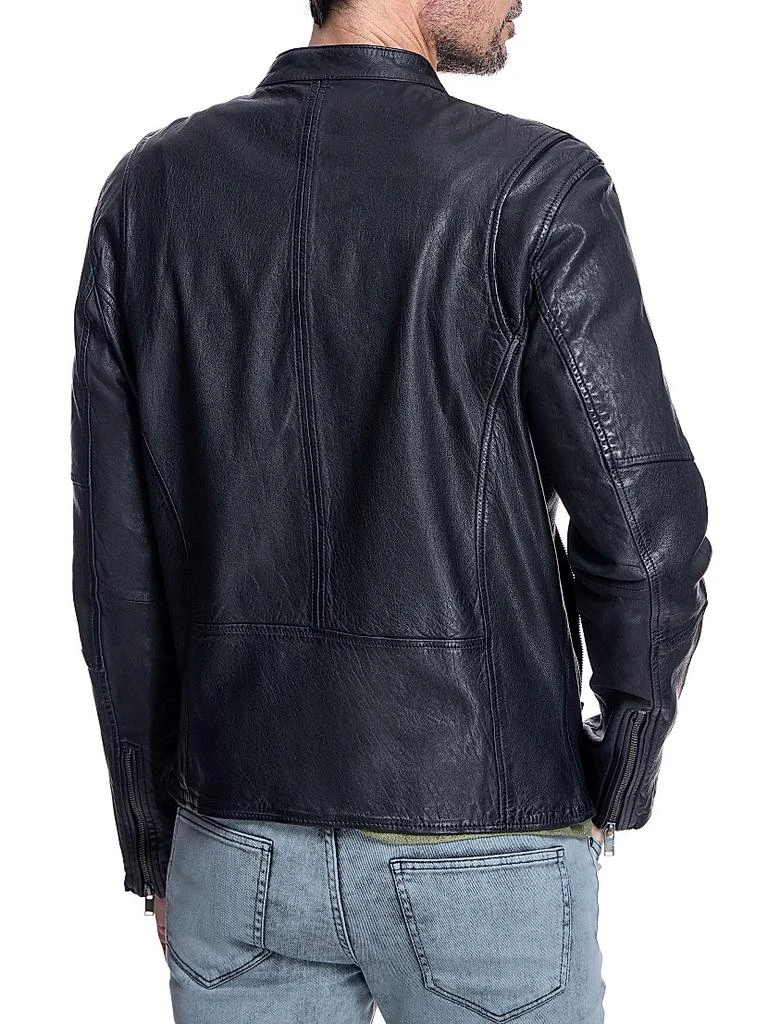 商品Maximilian|Men's Collarless Bomber Jacket,价格¥5141,第4张图片详细描述