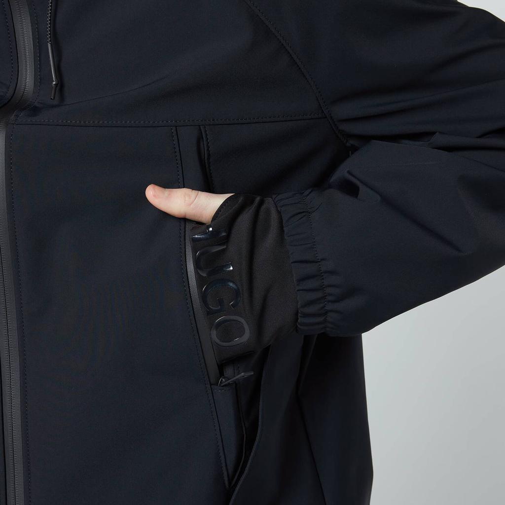 HUGO Active Men's Bavid Zip Jacket - Black商品第4张图片规格展示