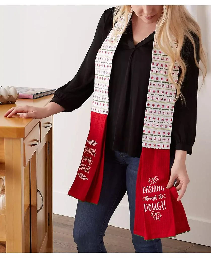 Kitchen Towel Holiday Baking Kitchen Scarf, 4" x 70" 商品