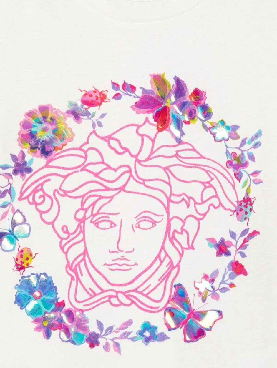 商品【商品预售7天】 Versace|Versace 男童T恤 10000521A047132W070 花色,价格¥524,第4张图片详细描述