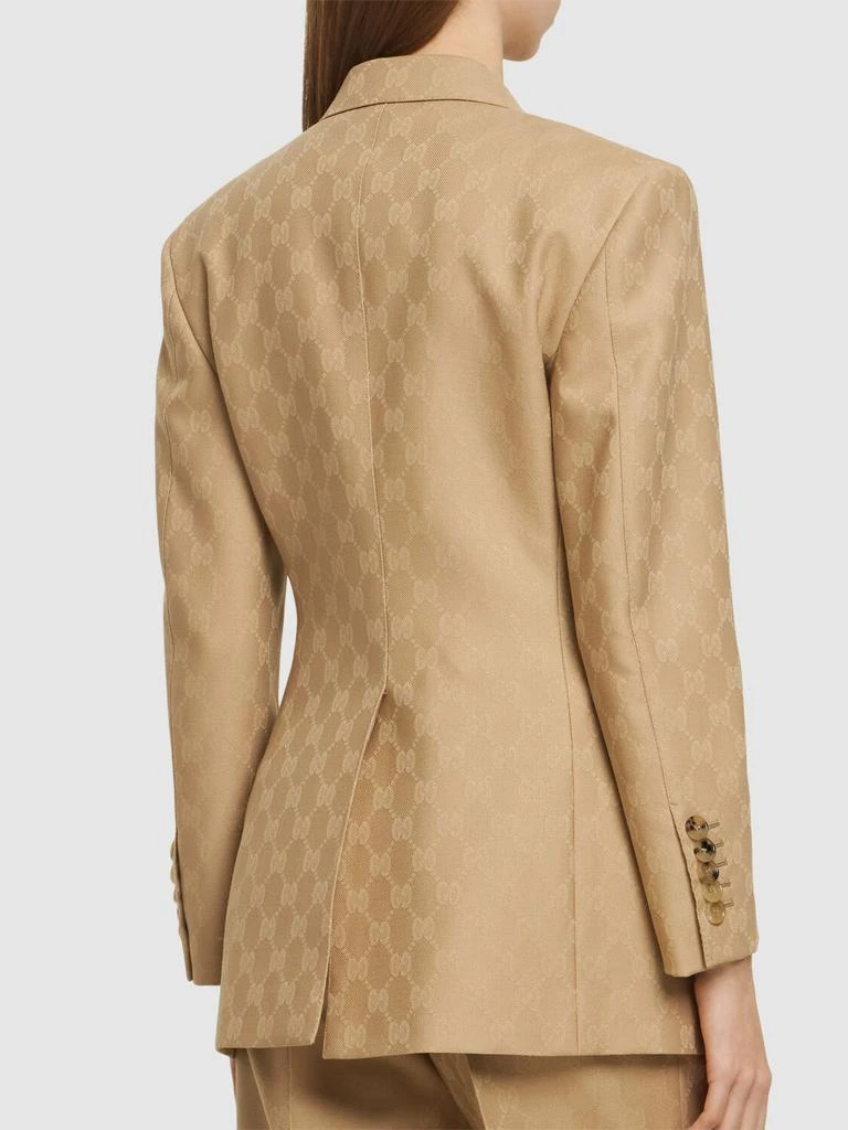 商品Gucci|Gg Wool Jacquard Blazer,价格¥29062,第3张图片详细描述