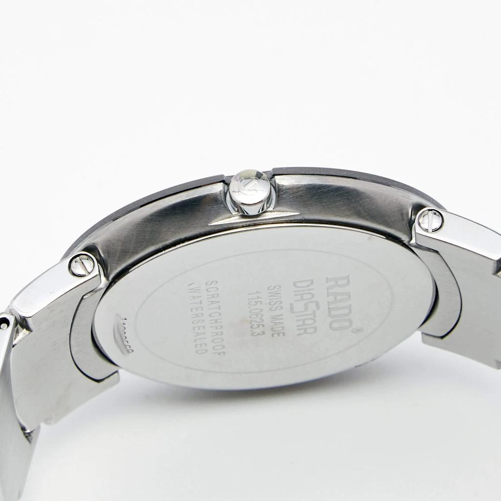 Rado Black Stainless Diastar Jubile 115.00625.3 Men's Wristwatch 35 mm 商品