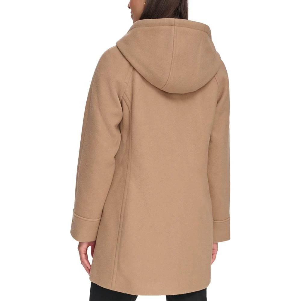 商品Tommy Hilfiger|Women's Hooded Button-Front Coat, Created for Macy's,价格¥1401,第2张图片详细描述