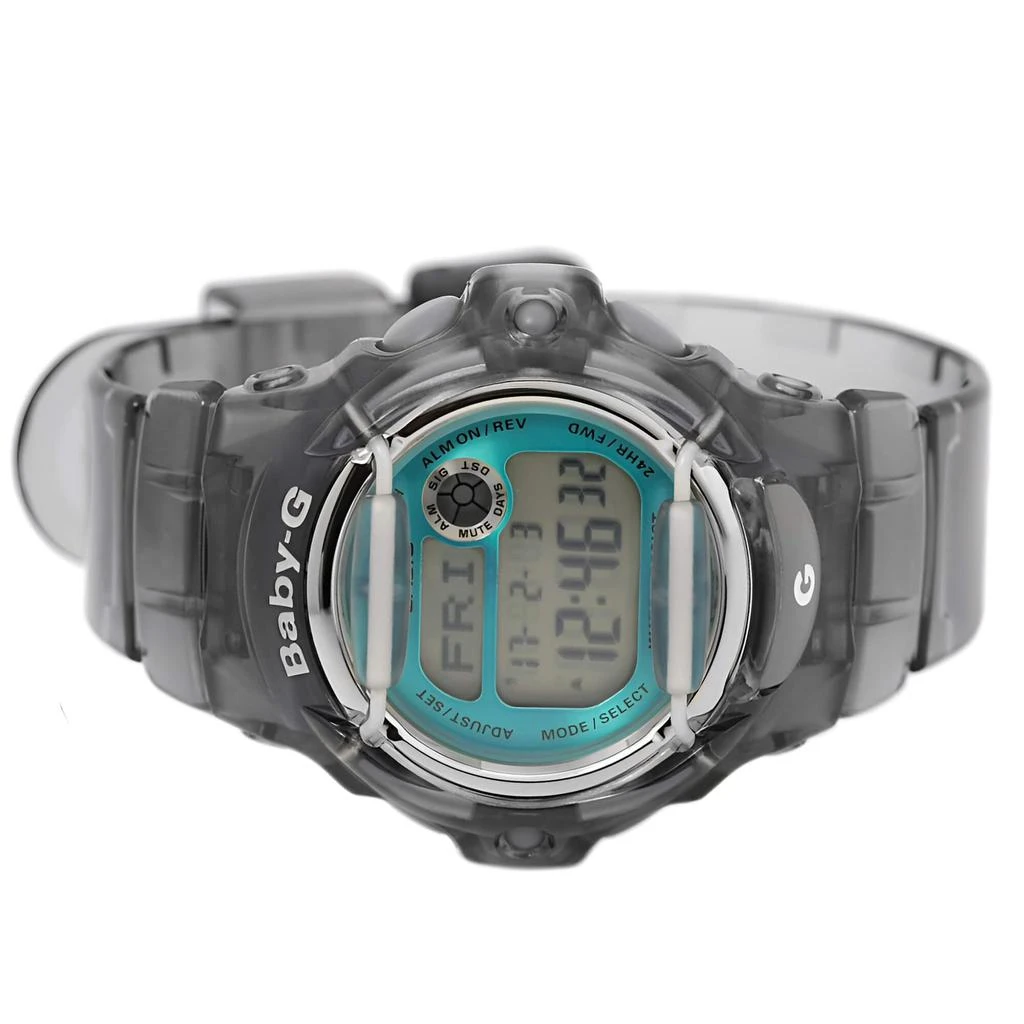 商品Casio|Casio Women's Digital Alarm Watch - Baby-G Quartz Teal & Grey Dial | BG169R-8B,价格¥453,第2张图片详细描述