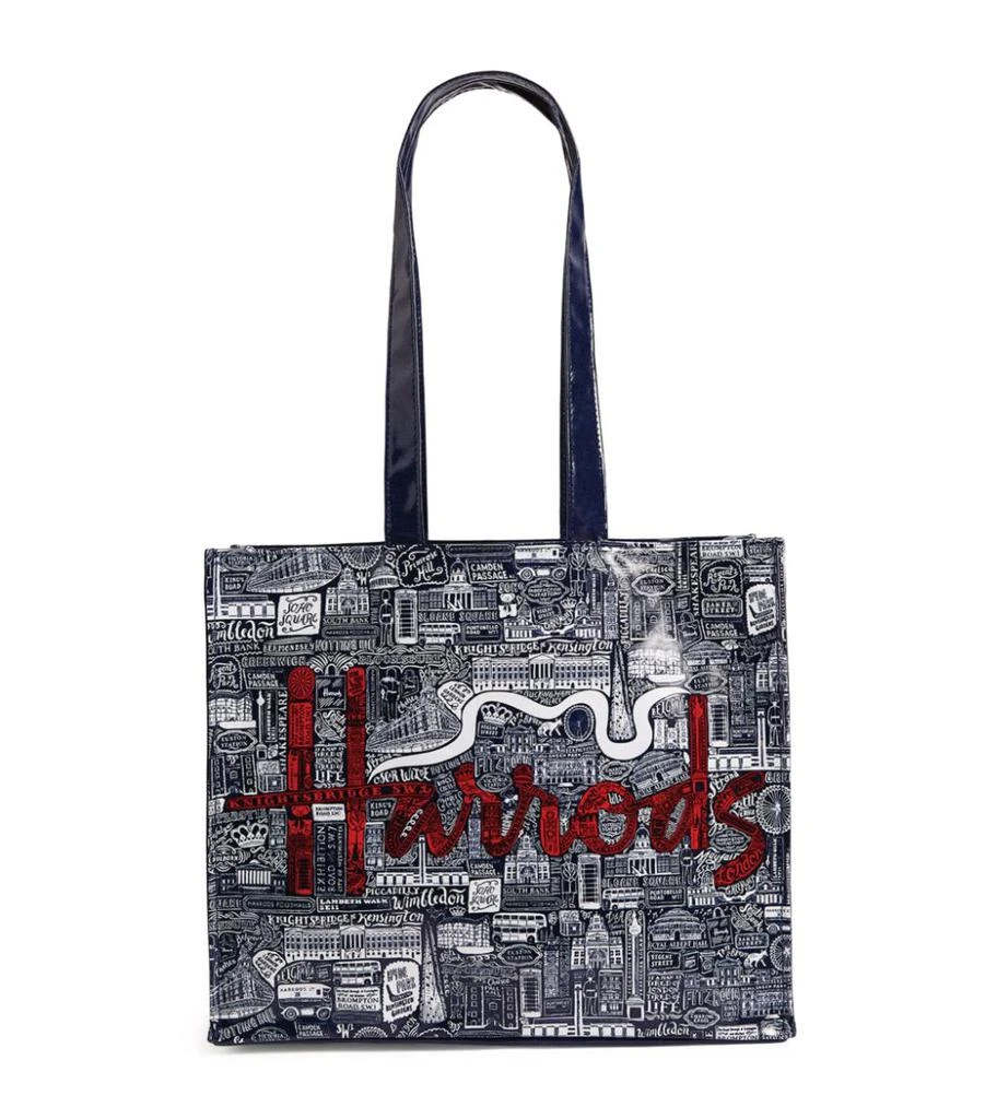 商品Harrods|Picture Font Shoulder Bag,价格¥393,第1张图片