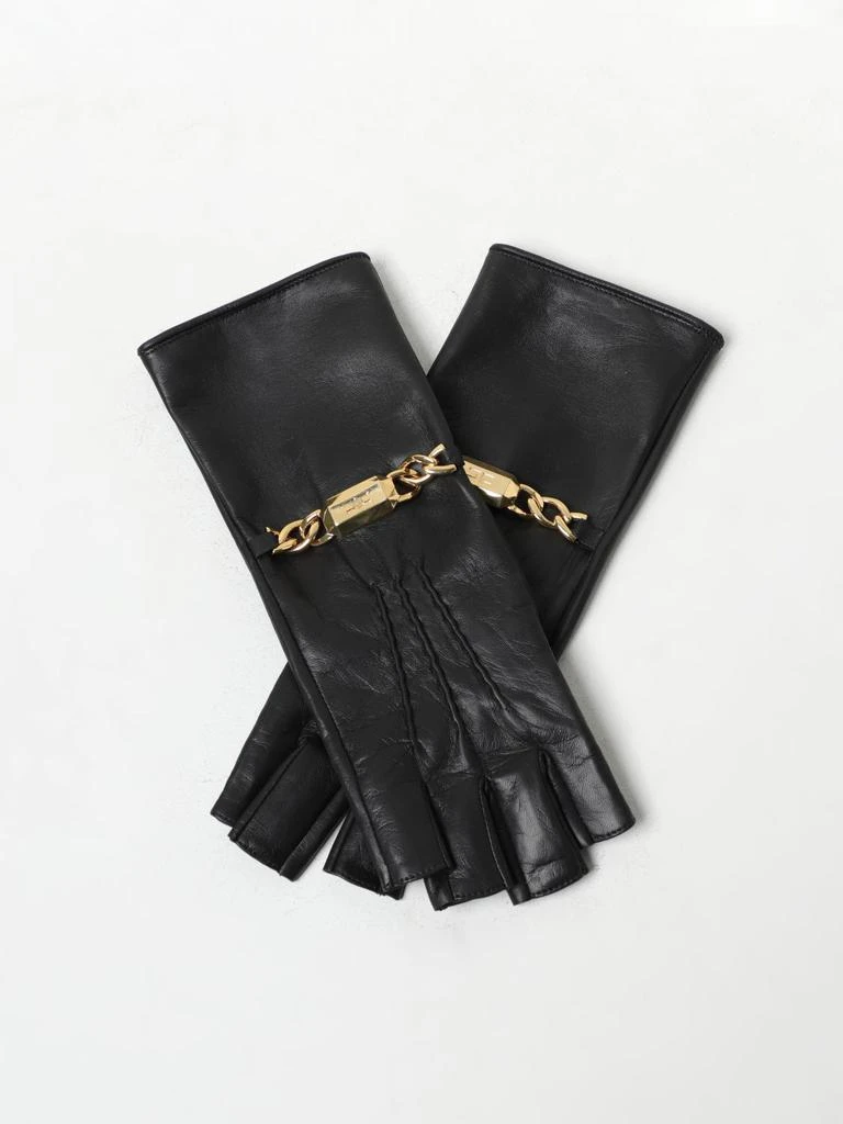 商品ELISABETTA FRANCHI|Elisabetta Franchi gloves in nappa with logoed clamp,价格¥2334,第1张图片