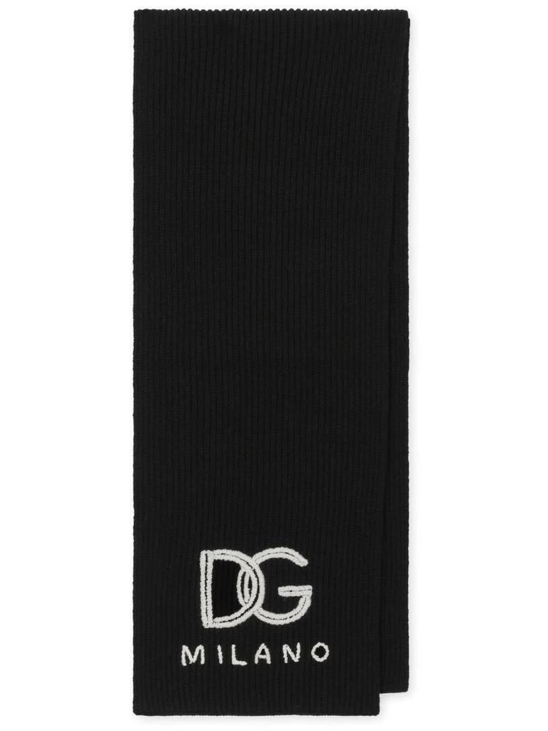 商品Dolce & Gabbana|Dolce & Gabbana Scarves in Black,价格¥3870,第1张图片