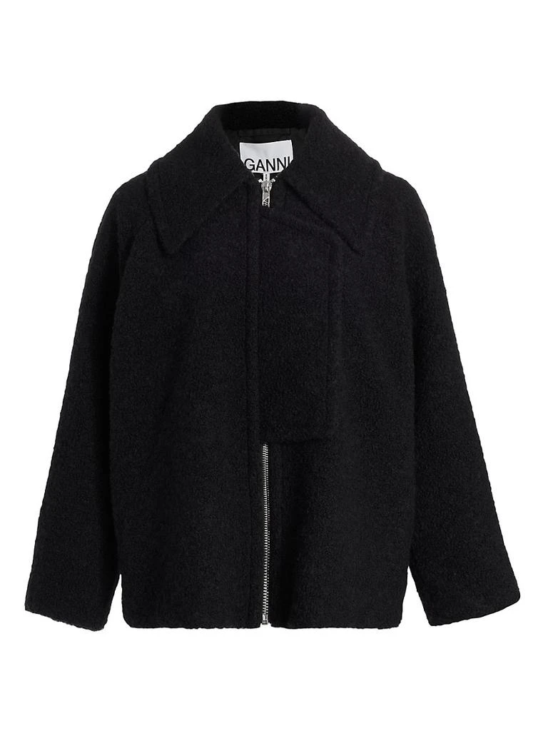 商品Ganni|Boucle Wool Blend Jacket,价格¥1156,第1张图片