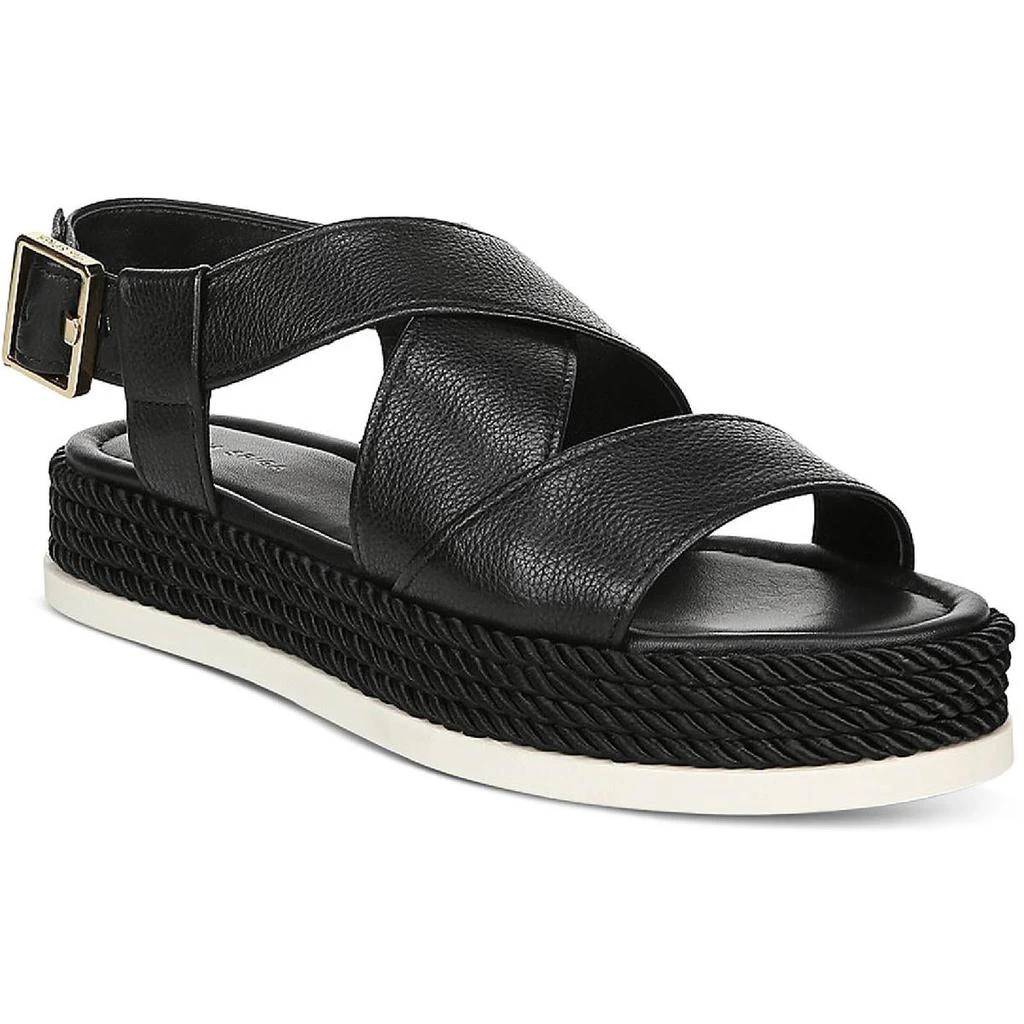 商品Via Spiga|Via Spiga Womens Grayce Leather Slingback Flatform Sandals,价格¥223,第2张图片详细描述