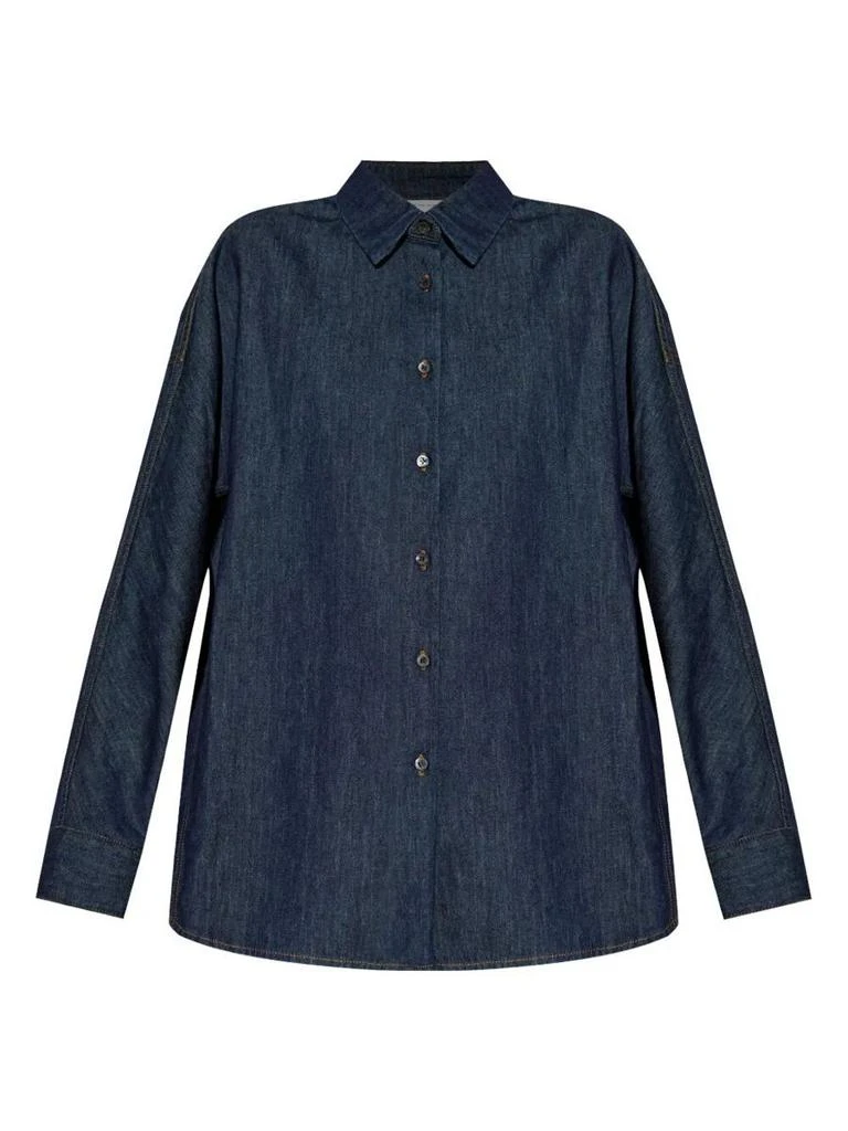 商品Dries Van Noten|Dries Van Noten Casio Denim 1553 Shirt Clothing,价格¥2871,第1张图片