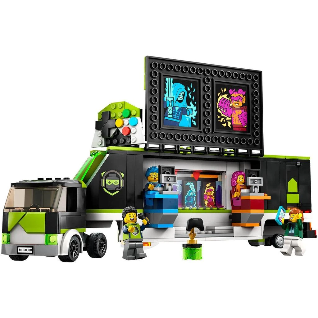 商品LEGO|LEGO City: Gaming Tournament Truck Esports Vehicle Toy (60388),价格¥438,第2张图片详细描述