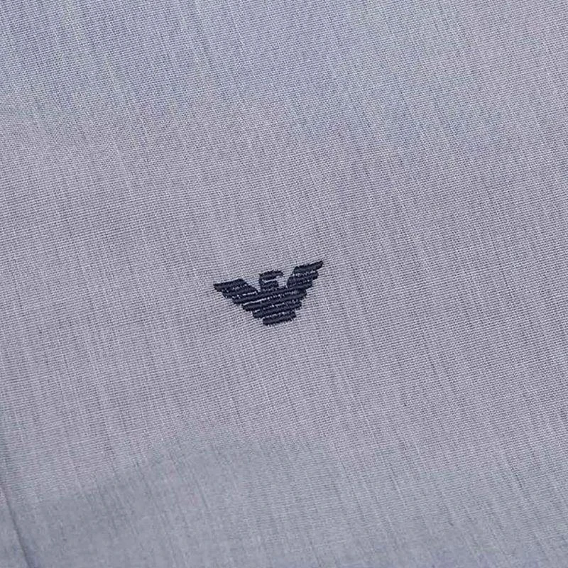 商品Armani|EMPORIO ARMANI 男士衬衫海军蓝色 8N1C75-1V04Z-0932,价格¥1882,第4张图片详细描述