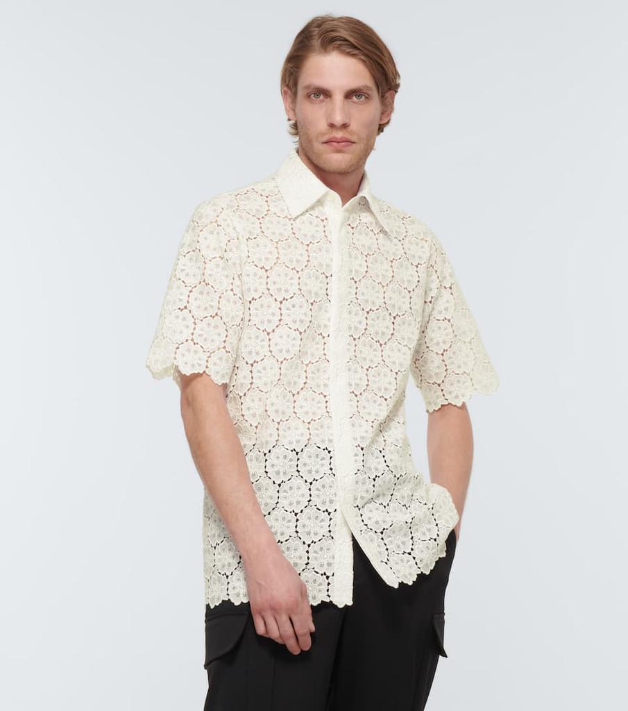 商品Valentino|短袖棉质衬衫,价格¥6911,第5张图片详细描述