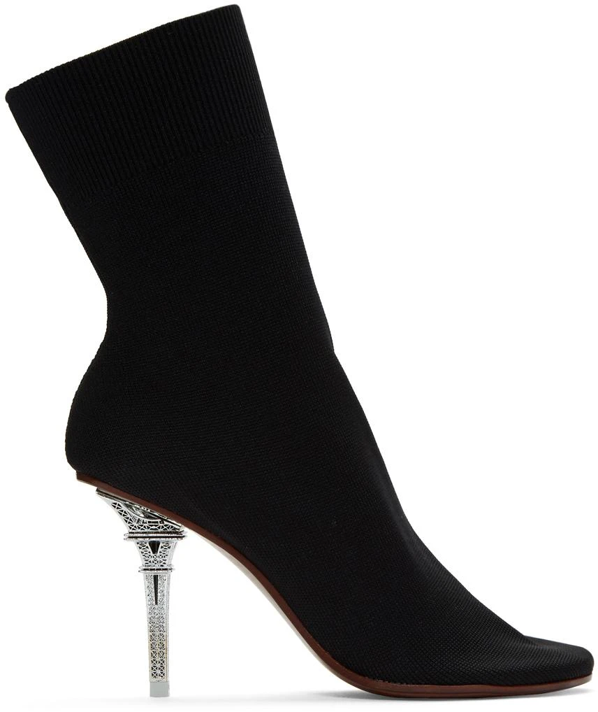 商品Vetements|Black Eiffel Tower Sock Boots,价格¥2870,第1张图片