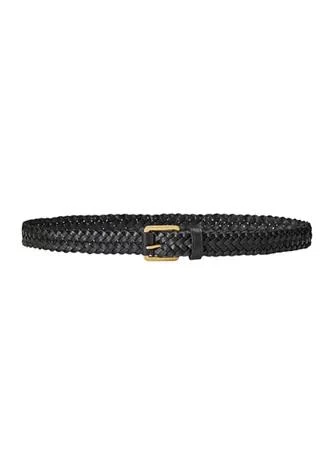 商品Ralph Lauren|Ralph Lauren Skinny Woven Leather Belt,价格¥447,第1张图片详细描述