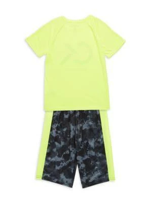 商品Calvin Klein|Boy's 2-Piece Logo T-Shirt & Shorts,价格¥80,第2张图片详细描述