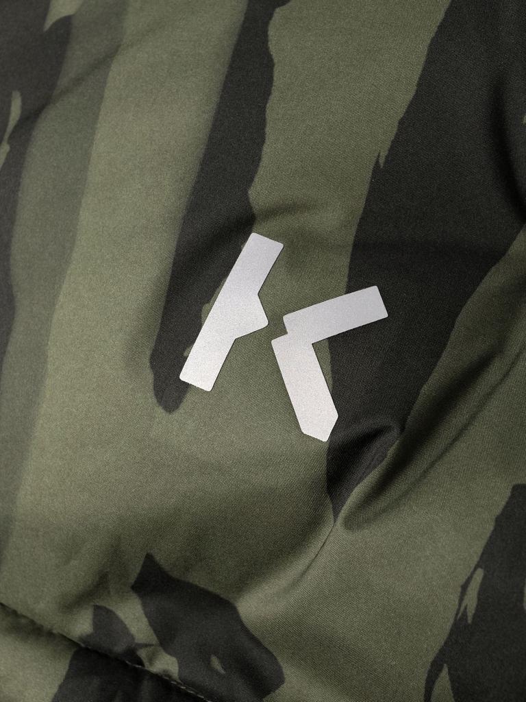 Kenzo Men's  Green Polyamide Down Jacket商品第5张图片规格展示