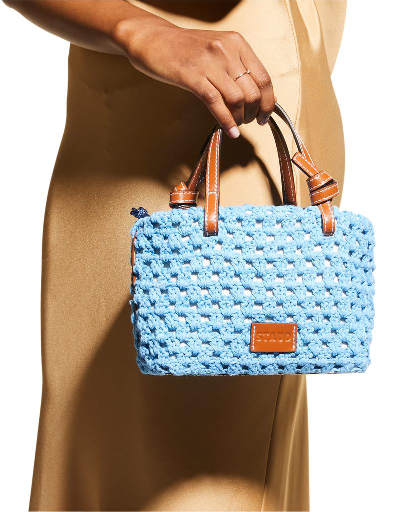 Ria Crochet Top-Handle Bag商品第4张图片规格展示