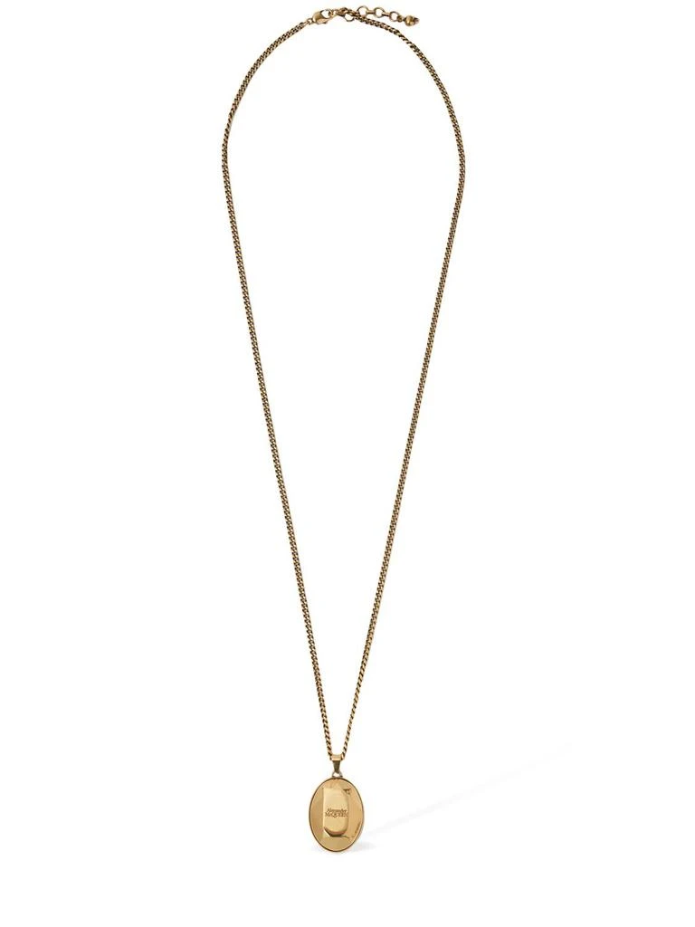 商品Alexander McQueen|Faceted Stone Necklace,价格¥4469,第1张图片