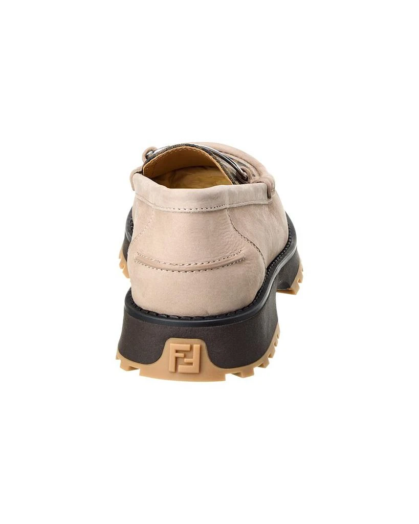 商品Fendi|FENDI O'Lock FF Leather Loafer,价格¥5892,第3张图片详细描述