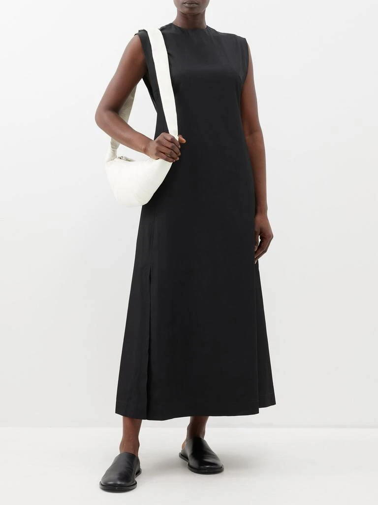 商品Studio Nicholson|Sevan open-back twill sleeveless dress,价格¥5183,第2张图片详细描述