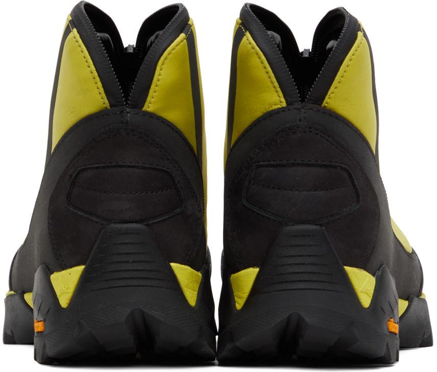 Black & Yellow Teri Boots商品第2张图片规格展示