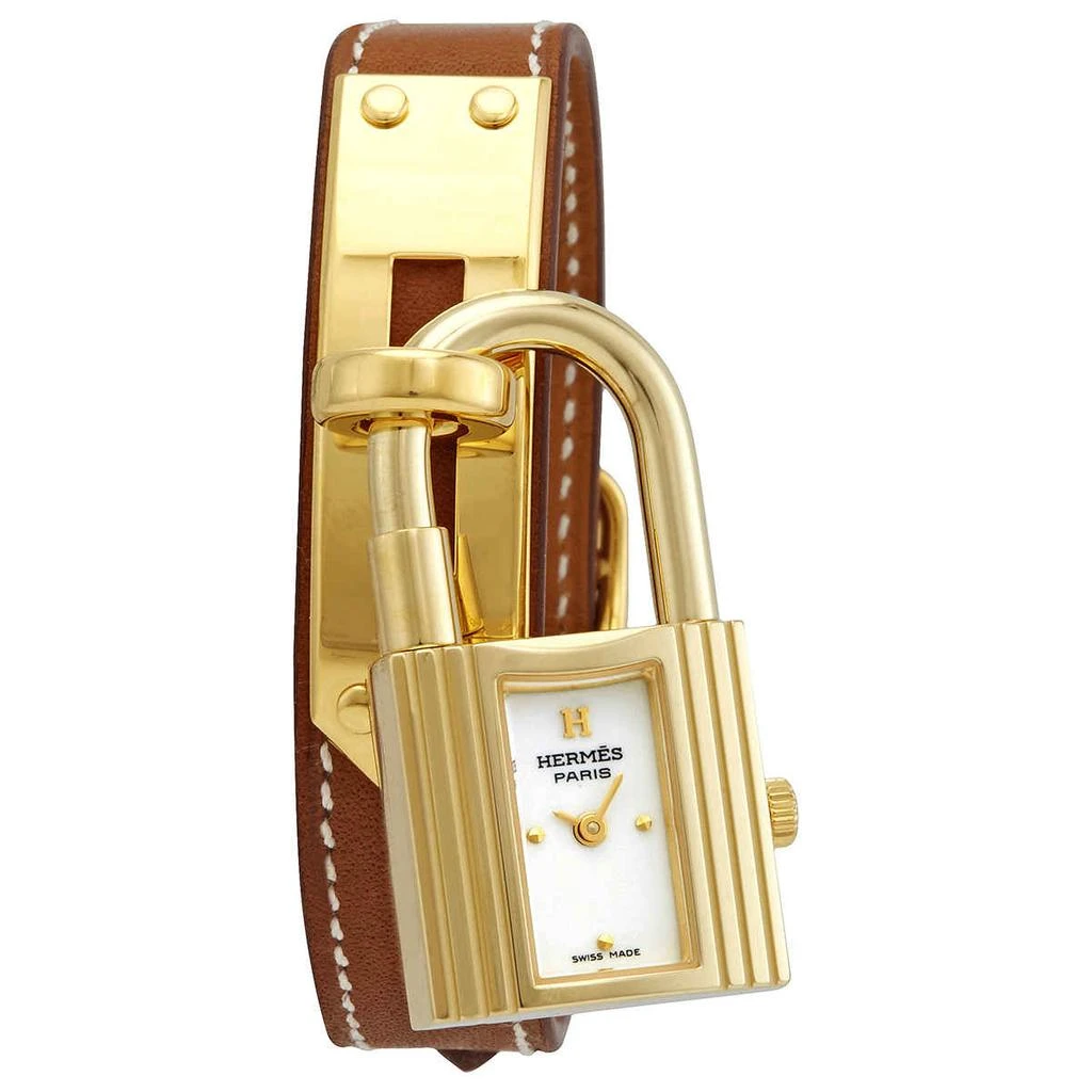 商品Hermes|Hermes Kelly White Dial Ladies Watch 026732WW00,价格¥15055,第1张图片