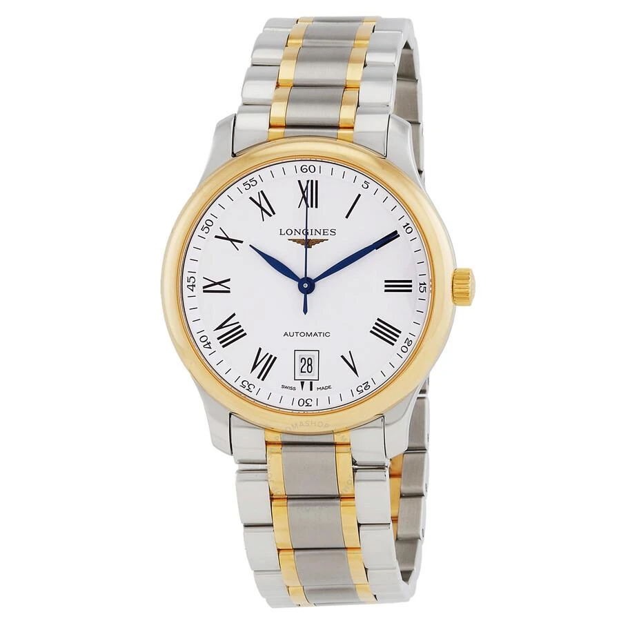 商品Longines|Master Silver Dial Gold - Silver Stainless Steel Band Automatic Men's Watch L26285117,价格¥15935,第1张图片
