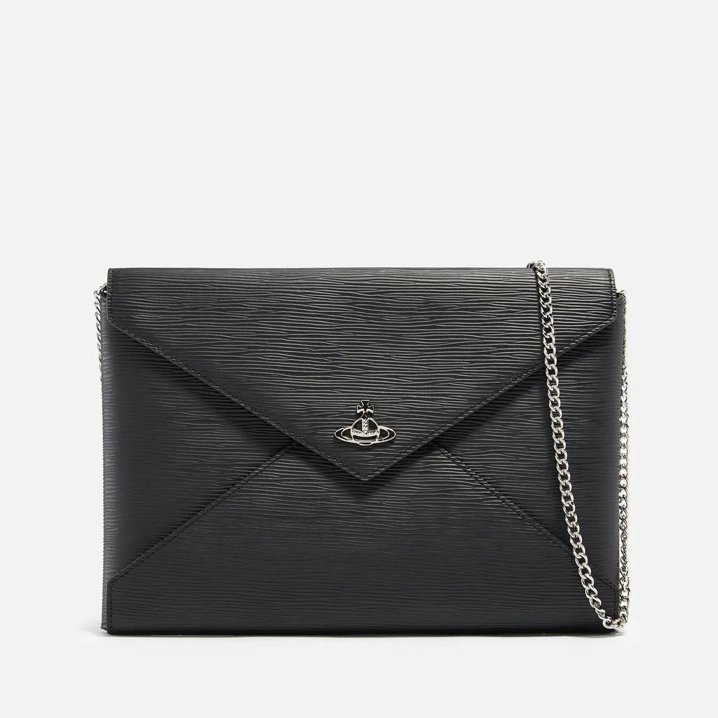 商品Vivienne Westwood|Vivienne Westwood Paglia Faux Leather Pouch Bag,价格¥1409,第1张图片