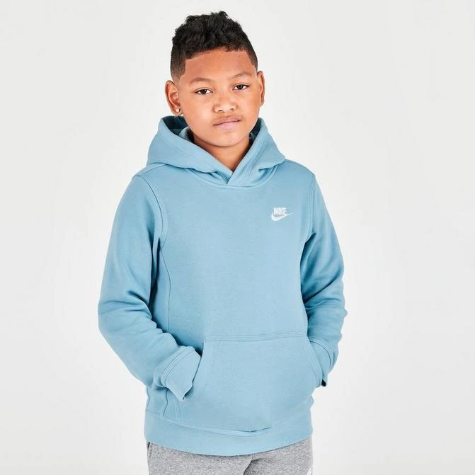 商品NIKE|Boys' Nike Sportswear Club Fleece Pullover Hoodie,价格¥297,第1张图片