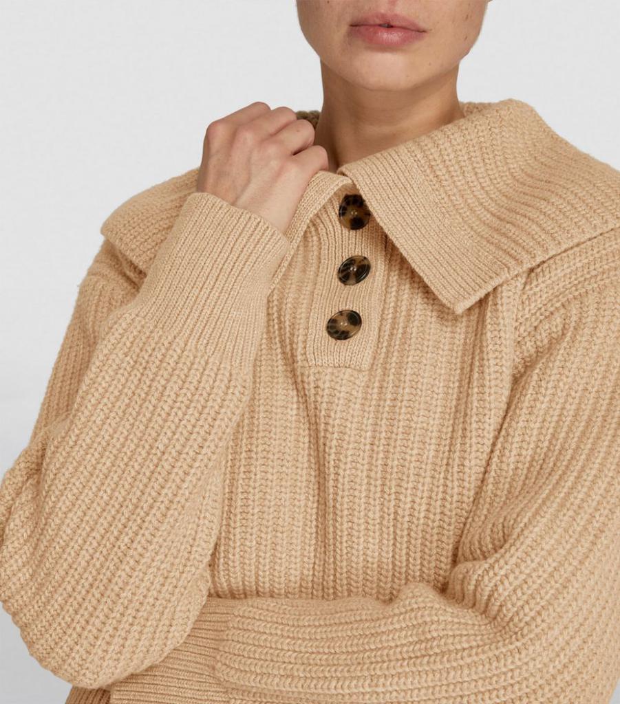 Wool Wide Collar Sweater商品第6张图片规格展示