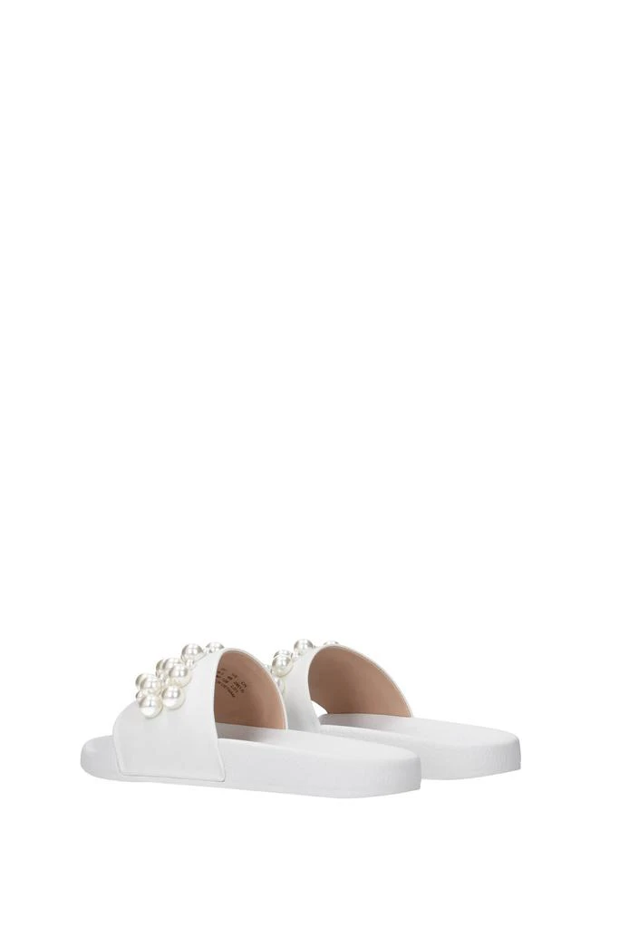 商品Stuart Weitzman|Slippers and clogs Leather White,价格¥1024,第4张图片详细描述