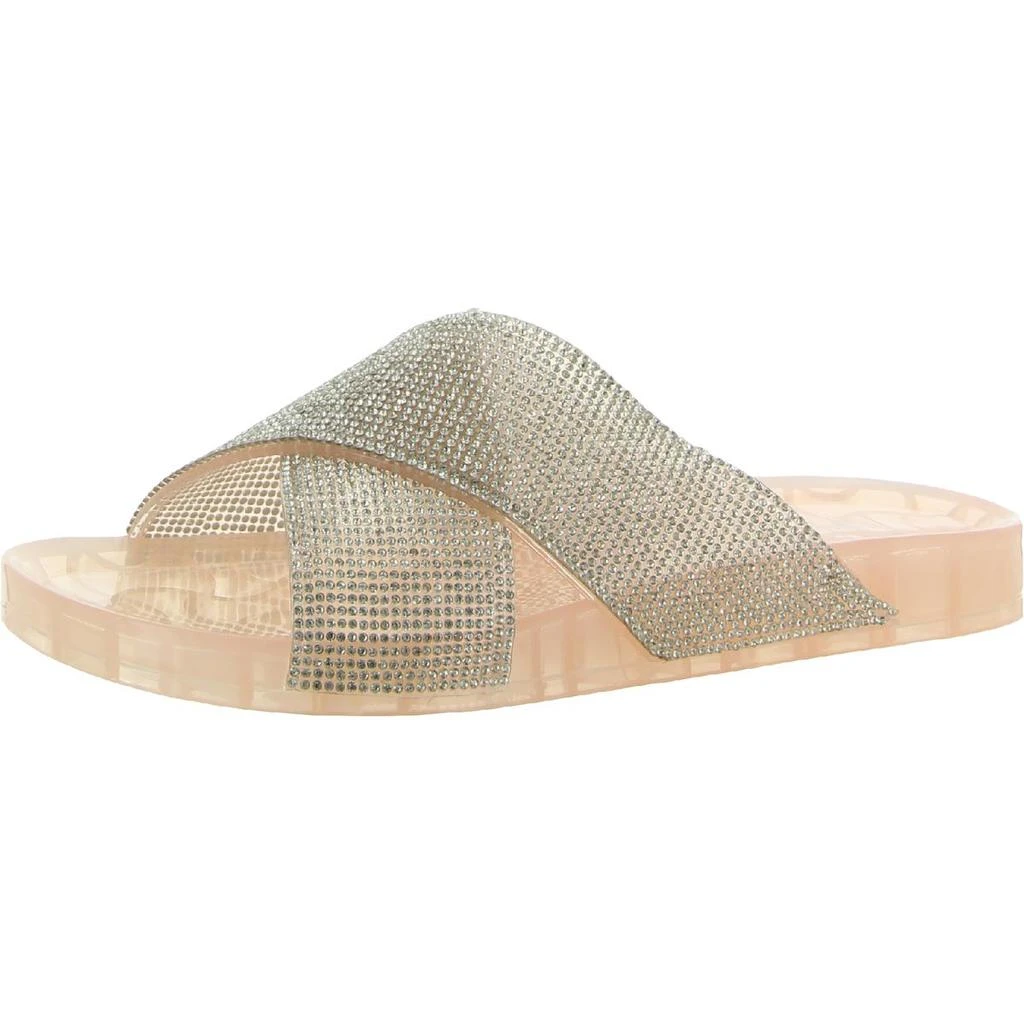 商品INC International|Viraa Womens Slip On Embellished Pool Slides,价格¥126-¥133,第2张图片详细描述