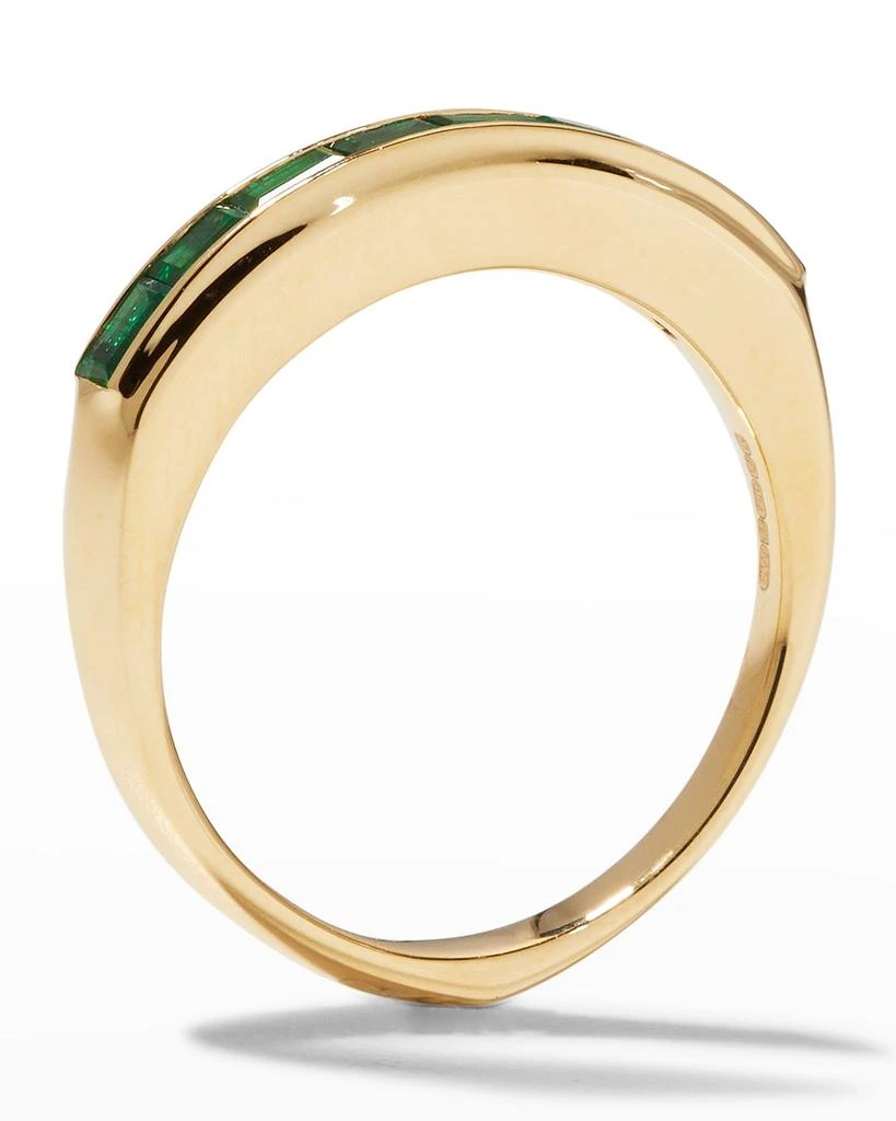 商品Stephen Webster|Baguette Stack Ring with Emeralds,价格¥34742,第4张图片详细描述