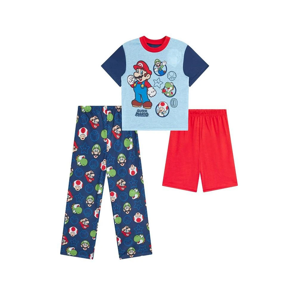 商品AME|Big Boys Nintendo Pajama Set, Pack of 3,价格¥77,第1张图片