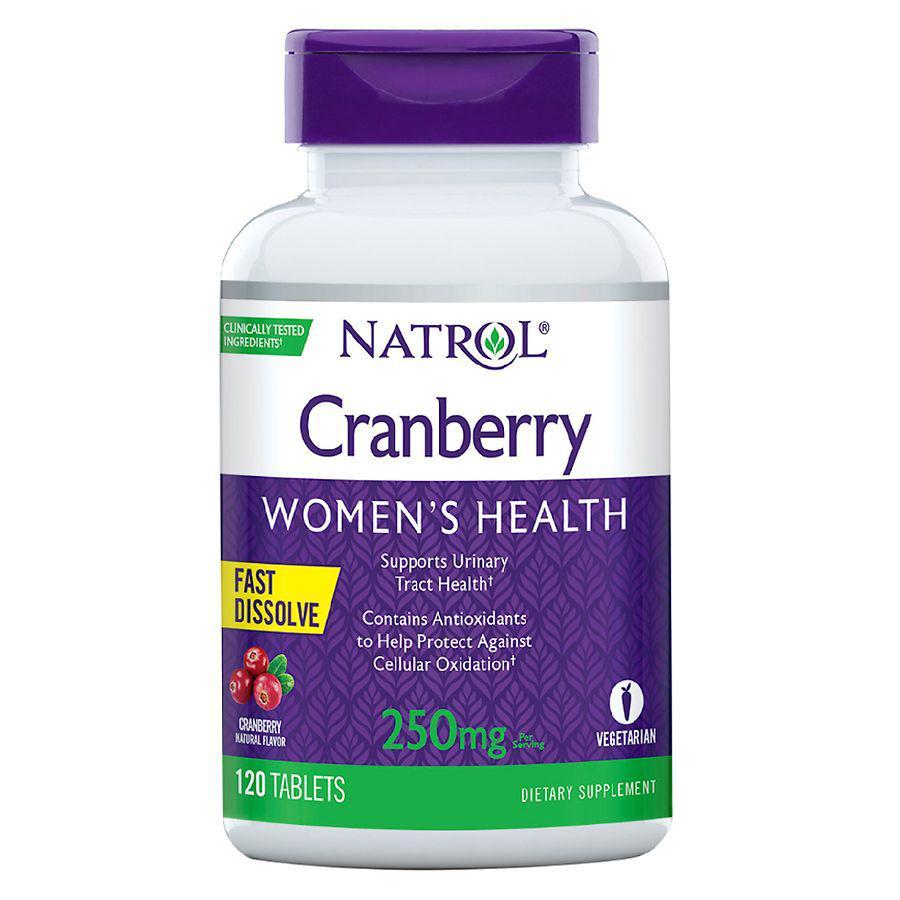 商品Natrol|Cranberry 250 mg Fast Dissolve Tablets,价格¥65,第1张图片