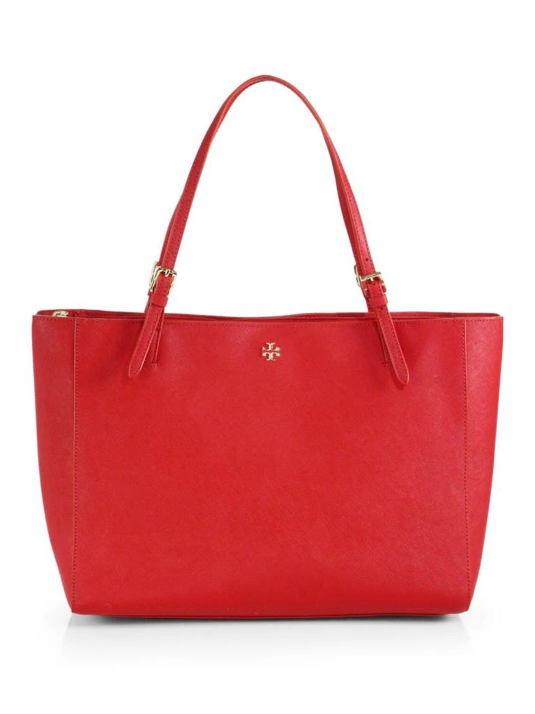 商品Tory Burch|York Buckle Leather Tote,价格¥2212,第1张图片