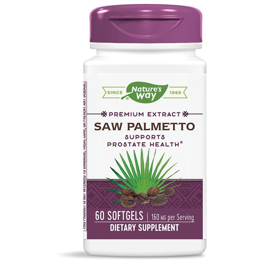 商品Nature's Way|Saw Palmetto Softgels,价格¥199,第1张图片