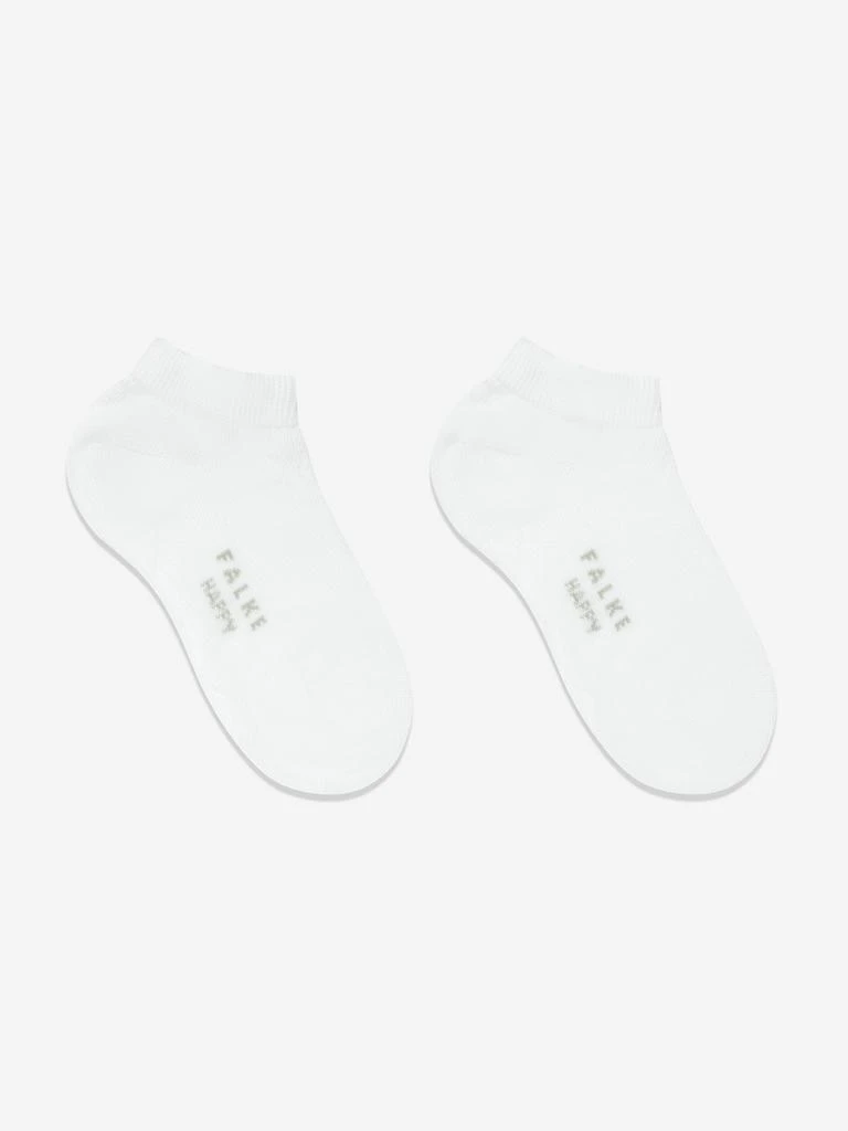 商品FALKE|Falke Kids Happy 2 Pack Trainer Socks in White,价格¥110,第1张图片